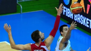 Michał Ignerski podczas wrześniowego EuroBasketu