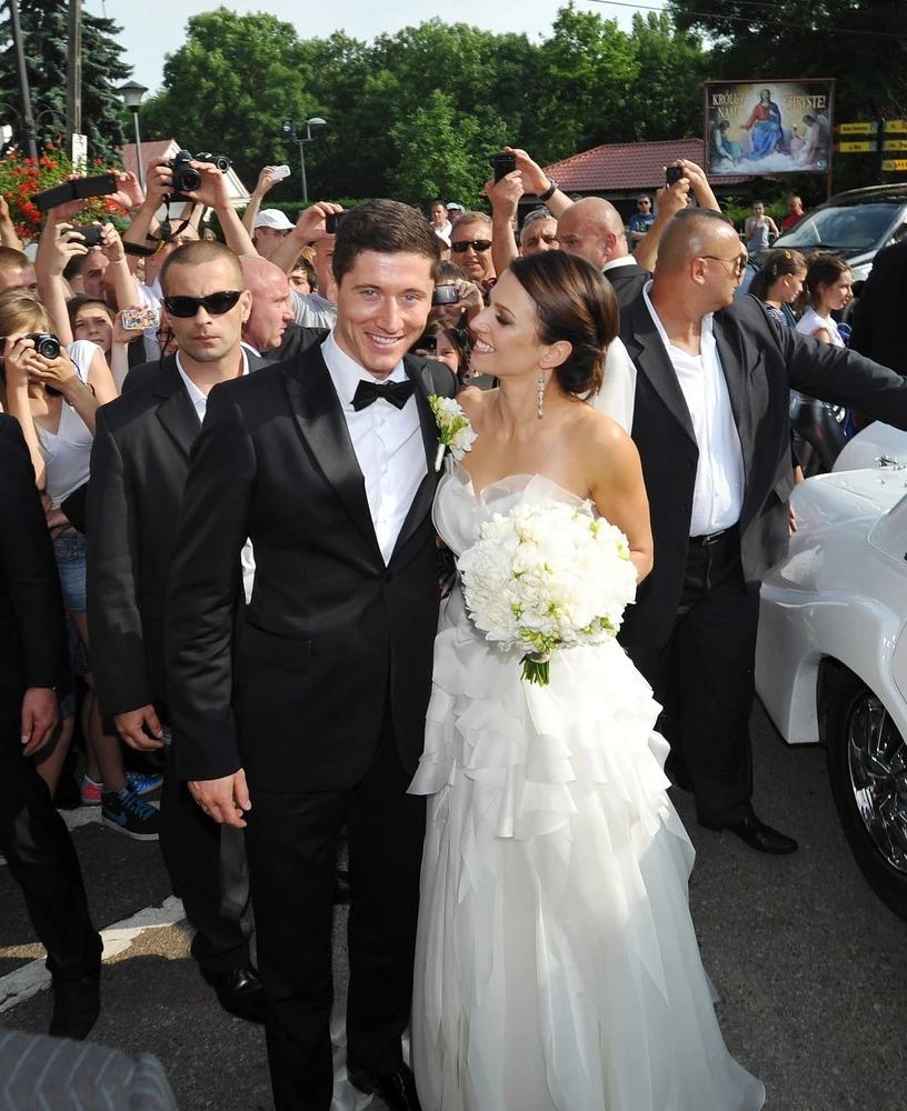 Robert Lewandowski, Anna Stachurska Robert Lewandowski, Anna Stachurska
