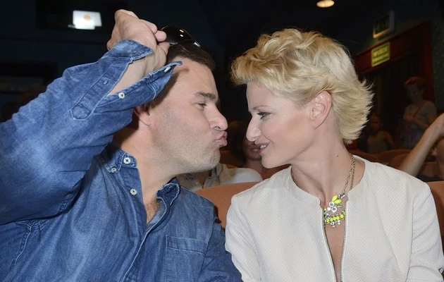 Tomek Karolak i Małgorzata Kożuchowska