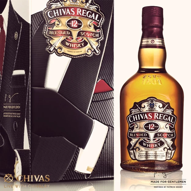 12-letni Chivas Regal wywoła uśmiech na twarzy każdego gentlemana