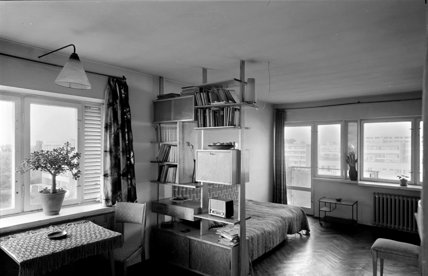 Warszawa-Żoliborz, lata 50. Warszawa-Żoliborz, lata 50.