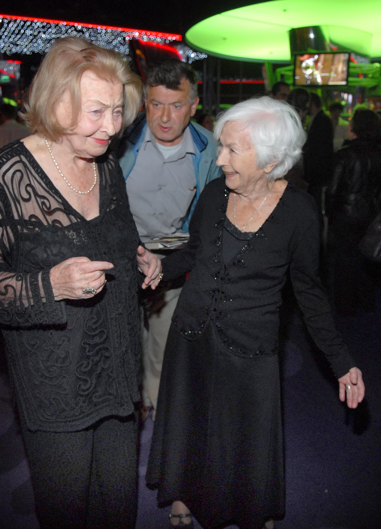 Nina Andrycz i Danuta Szaflarska Nina Andrycz i Danuta Szaflarska