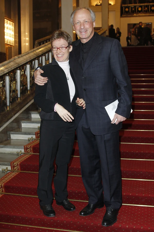 Paweł Wawrzecki z córką Anią