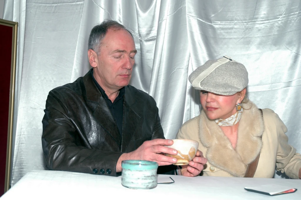 Karola Strasburger z żoną Karola Strasburger z żoną