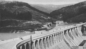 Zapora na Sole w Porąbce, 1937 rok