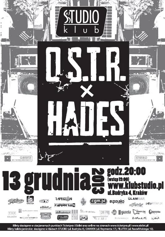 O.S.T.R i Hades w Klubie Studio