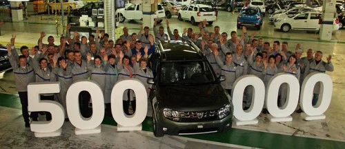 Dacia Duster nr 500 000