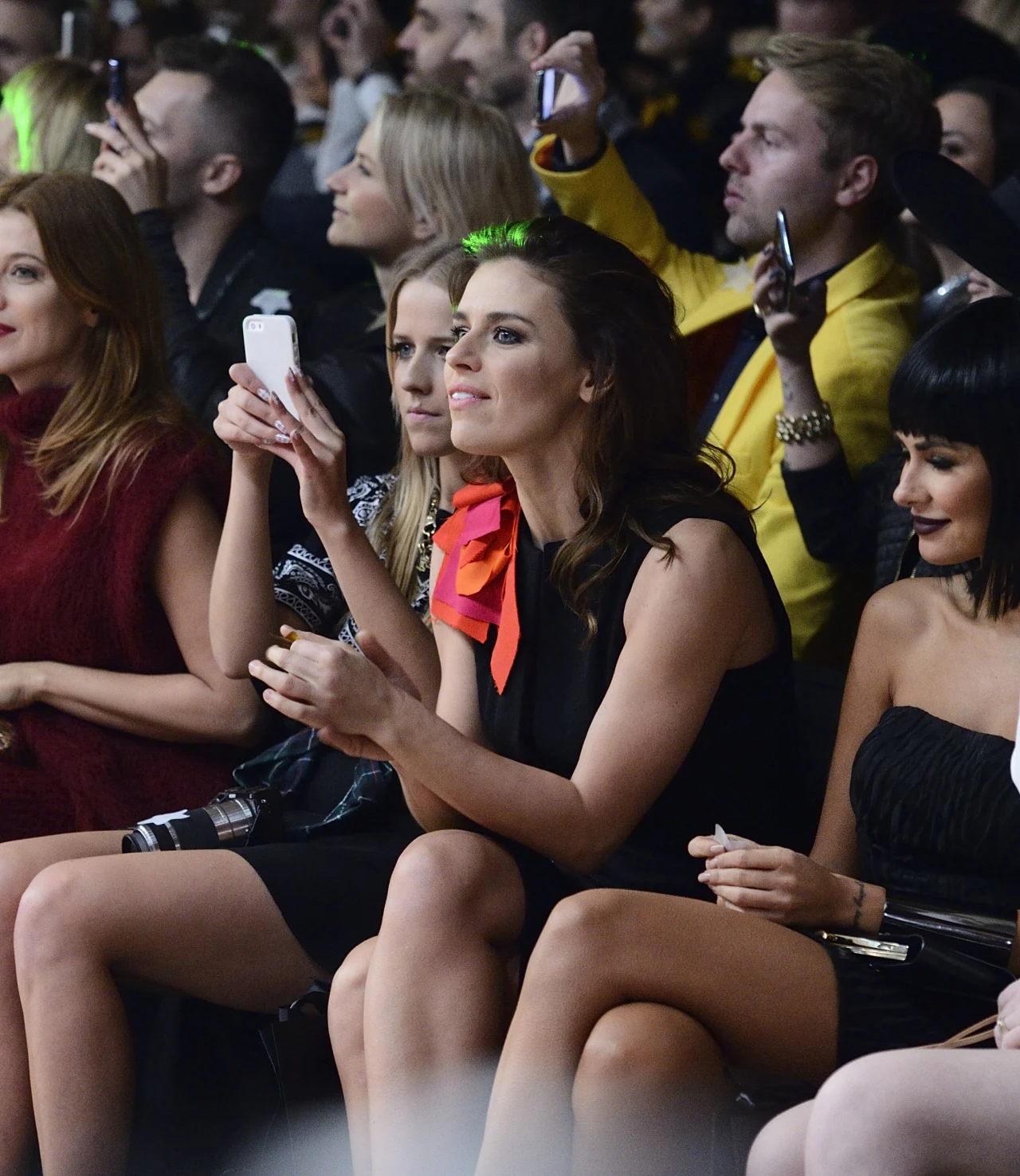 Natasza Urbańska jest teraz stałą bywalczynią wszelkich pokazów Natasza Urbańska jest teraz stałą bywalczynią wszelkich pokazów