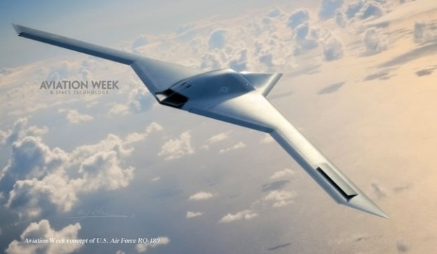 RQ-180 - wizualizacja.   Fot. Aviation Week & Space Technology