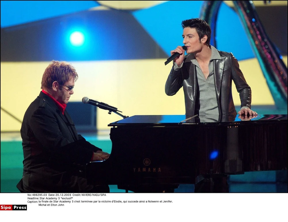 Michał Kwiatkowski i Elton John Michał Kwiatkowski i Elton John