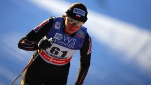 Justyna Kowalczyk na trasie w Lillehammer