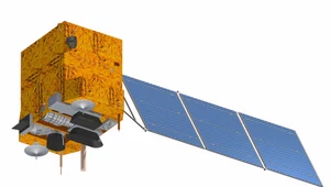 Wizualizacja satelity CBERS-3