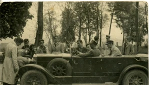 Armia Polska, okres wojny polsko-bolszewickiej. Samochód nierozpoznanej marki