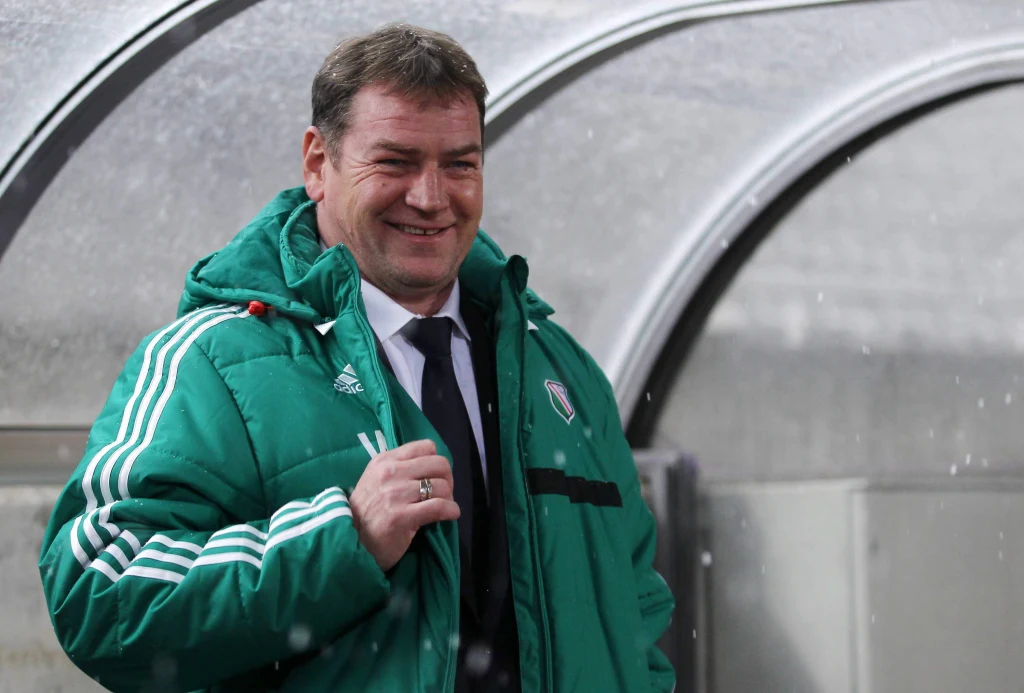 Trener Legii Warszawa Jan Urban wreszcie miał powody do satysfakcji Trener Legii Warszawa Jan Urban wreszcie miał powody do satysfakcji