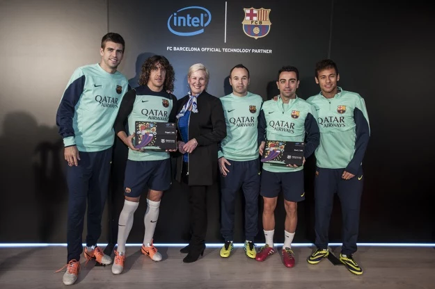 Intel napędza FC Barcelonę