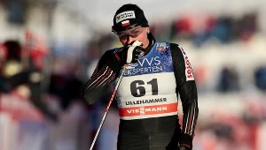 Justyna Kowalczyk podczas zawodów w Lillehammer