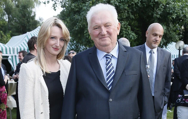 Andrzej Turski z córką Ulą Chincz Andrzej Turski z córką Ulą Chincz