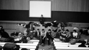 Strajk studentów na Uniwersytecie Łódzkim