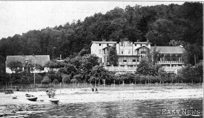 Gdynia-Orłowo - widok z morza, lata 30.