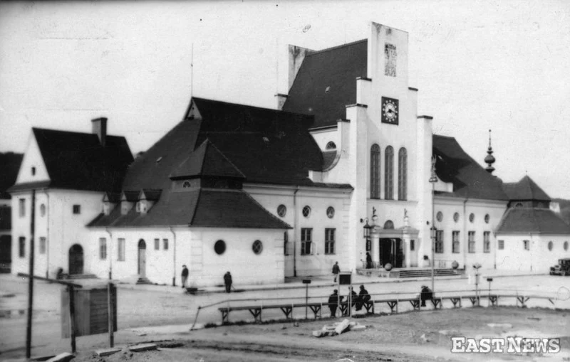  Gdynia, dworzec kolejowy, 1930.