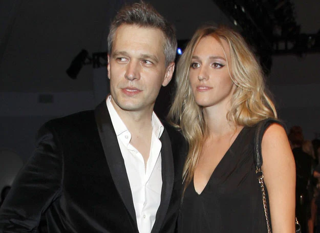 Michał Żebrowski z żoną Michał Żebrowski z żoną