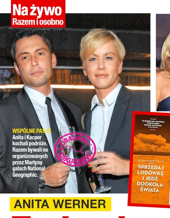 Kacper był wielką miłością Anity Werner Kacper był wielką miłością Anity Werner