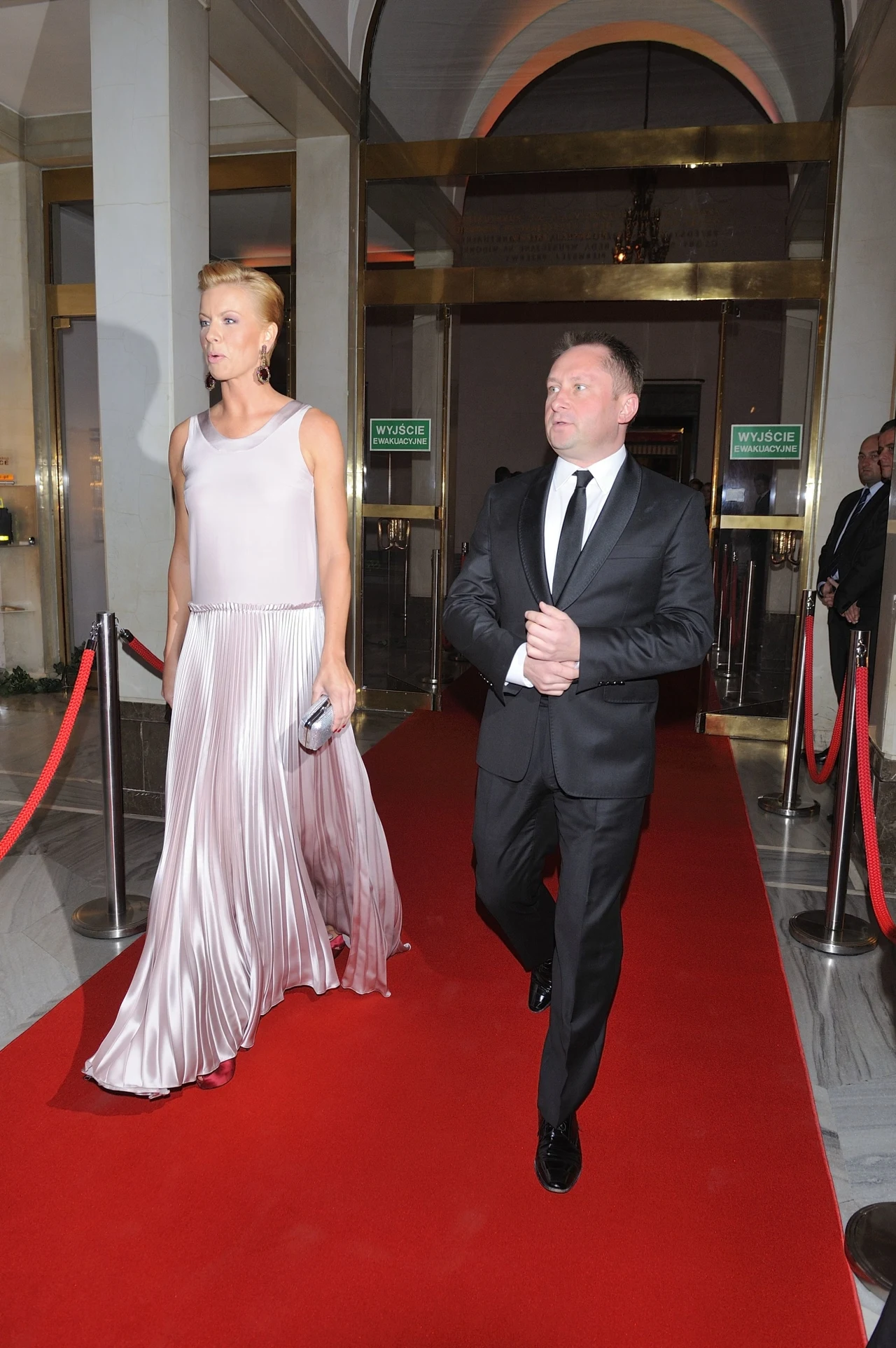 Anita Werner ze swoim szefem Kamilem Durczokiem Anita Werner ze swoim szefem Kamilem Durczokiem