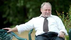 Andrzej Grabowski tym razem na planie serialu... "Blondynka"
