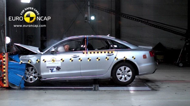 Audi A6 w teście zderzeniowym Euro NCAP