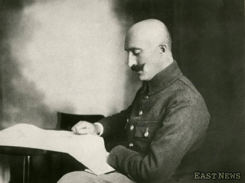 Brygadier Czesław Mączyński podczas obrony Lwowa, 1919 