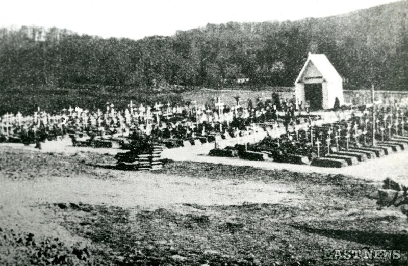 Cmentarz Obrońców Lwowa w 1923