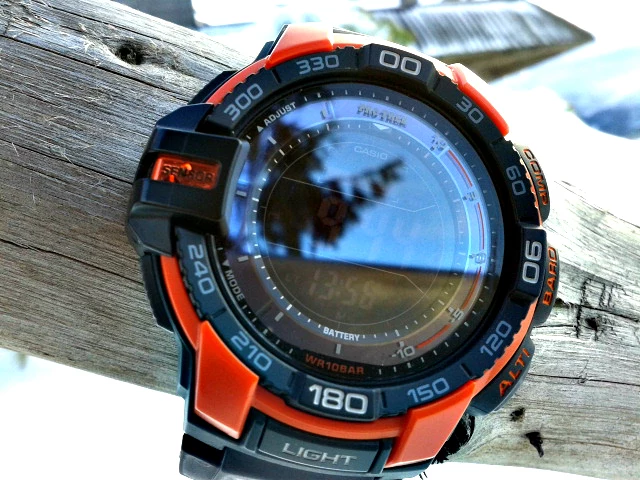 Casio Protrek Tough Solar 944 m n.p.m. Tatrami w tle