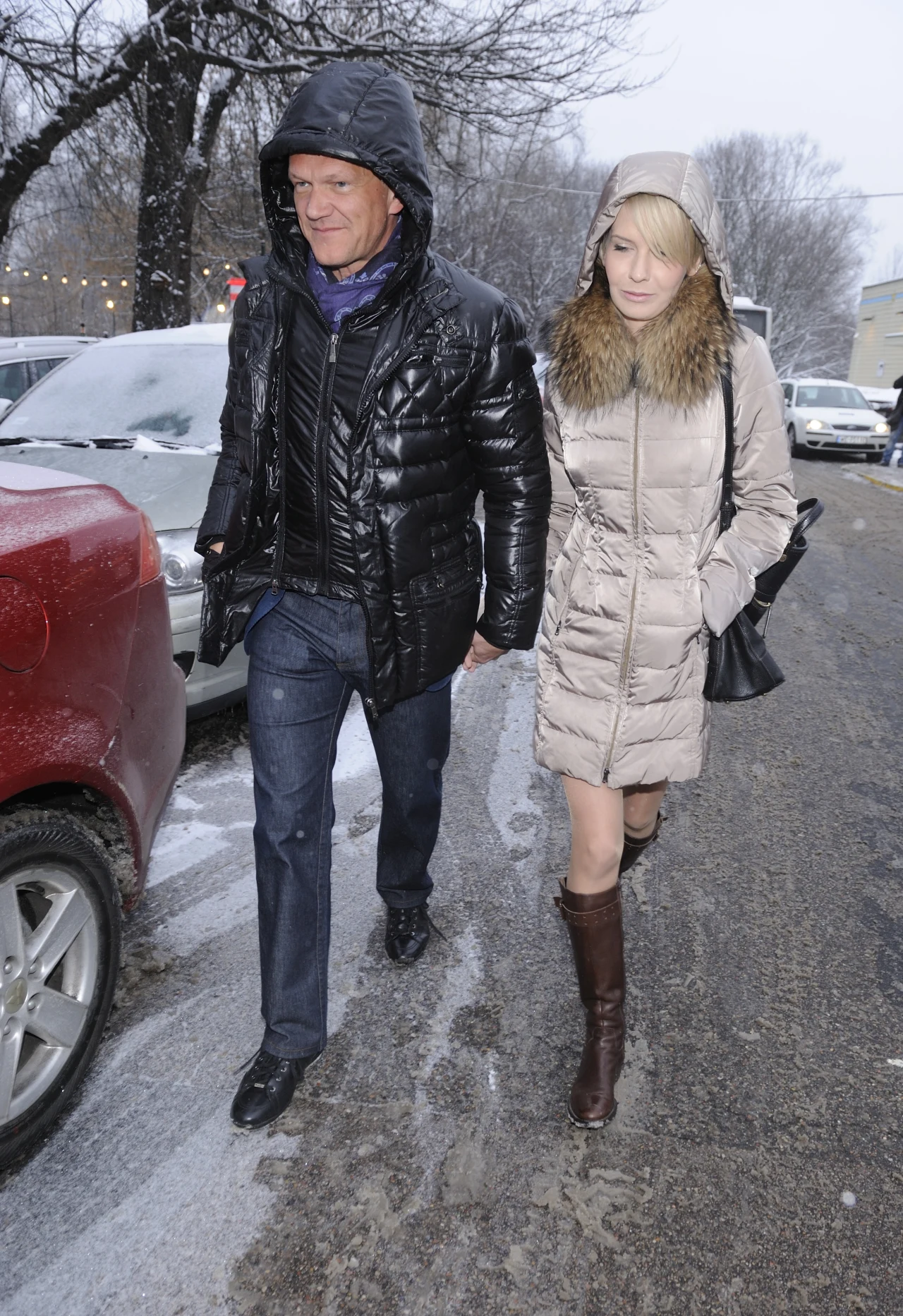 Cezary Pazura z żoną Edytą Cezary Pazura z żoną Edytą