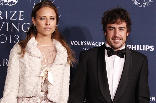 Fernando Alonso z Dashą Kapustiną 