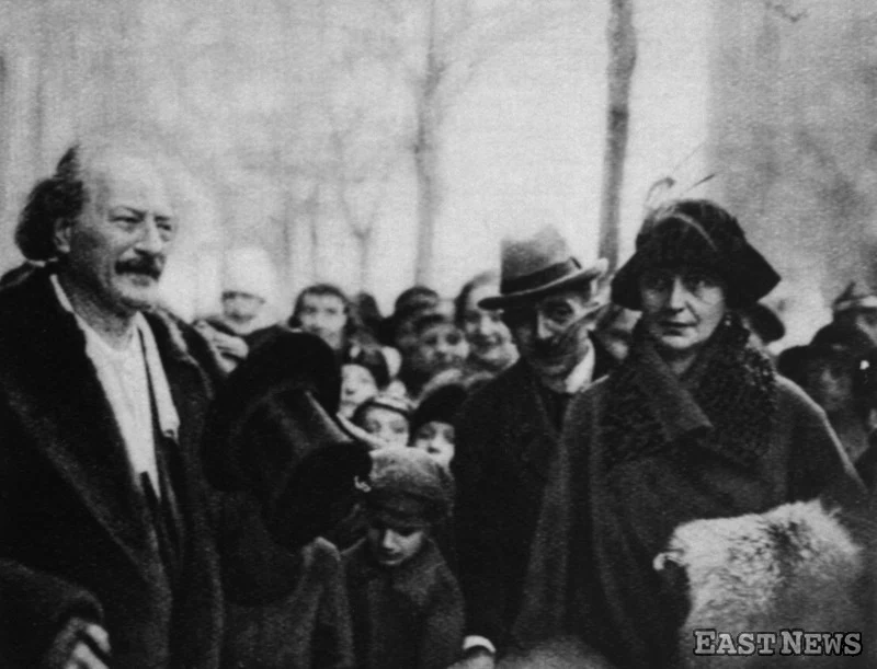 Powitanie Ignacego Paderewskiego na dworcu w Poznaniu, 26.12.1918