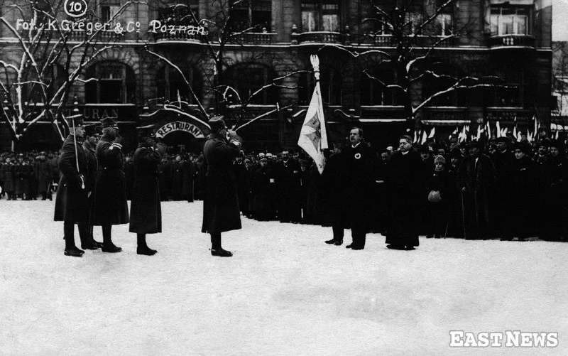 Przysięga 1 pułku Strzelców Wielkopolskich, Poznań, 26.01.1919