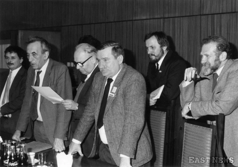Magdalenka, 27.01.1989. Spotkanie robocze strony rządowej z przedstawicielami opozycji 