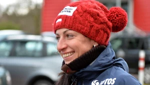Śmiech przez łzy Justyny Kowalczyk po wycofaniu z Tour de Ski
