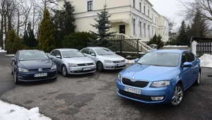 Porównanie: Skoda Octavia, VW Golf, VW Jetta, VW Passat