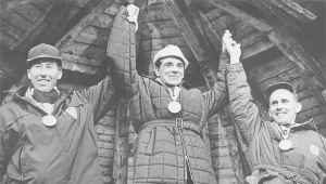 Eero Maentyranta (w środku)