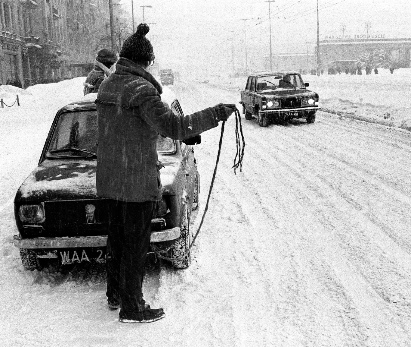 Warszawa, styczeń 1979, Aleje Jerozolimskie