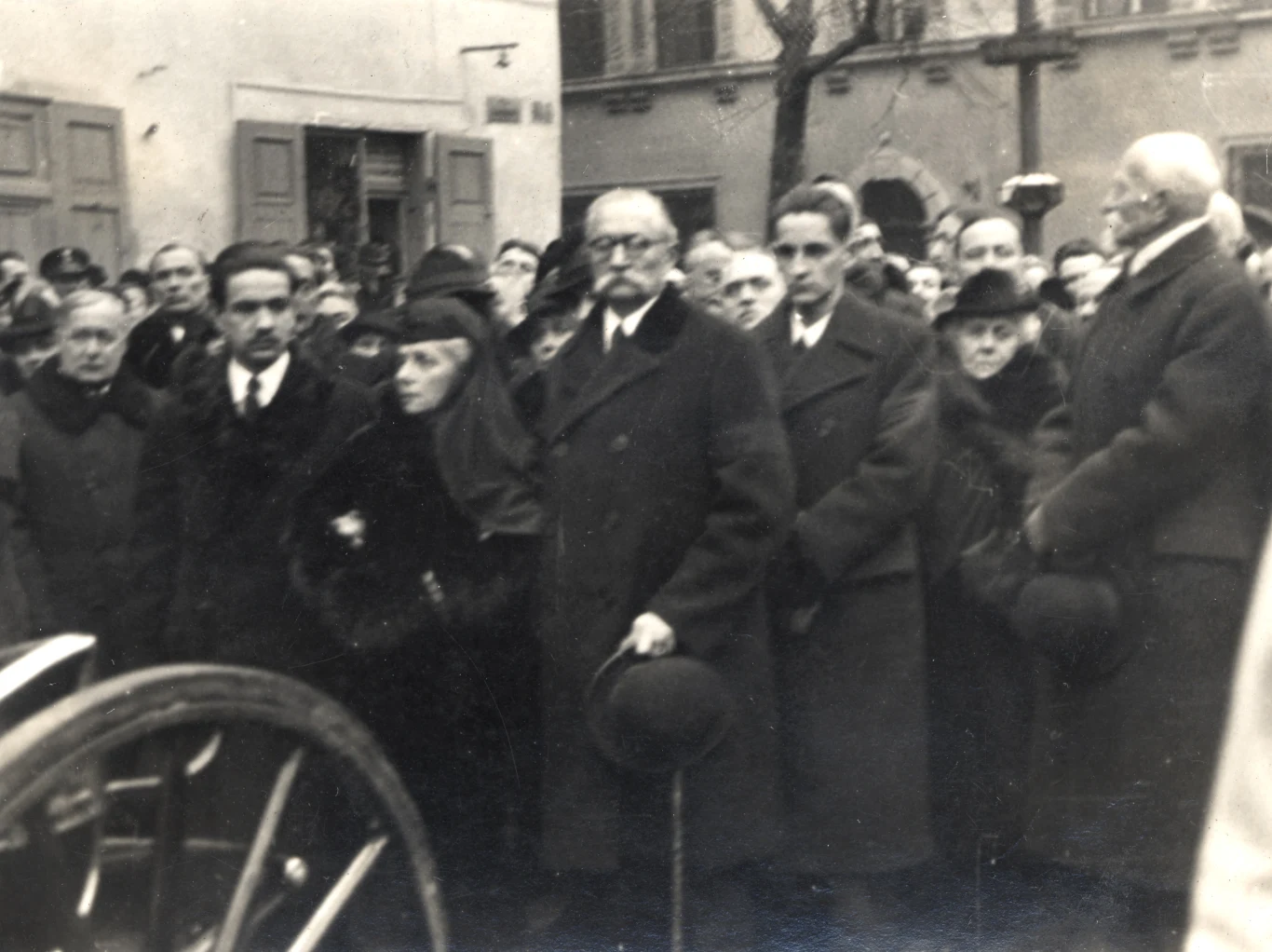 Kondukt zmierzający na Cmentarz Bródnowski