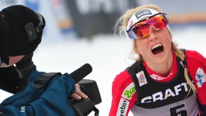Therese Johaug na Alpe Cermis
