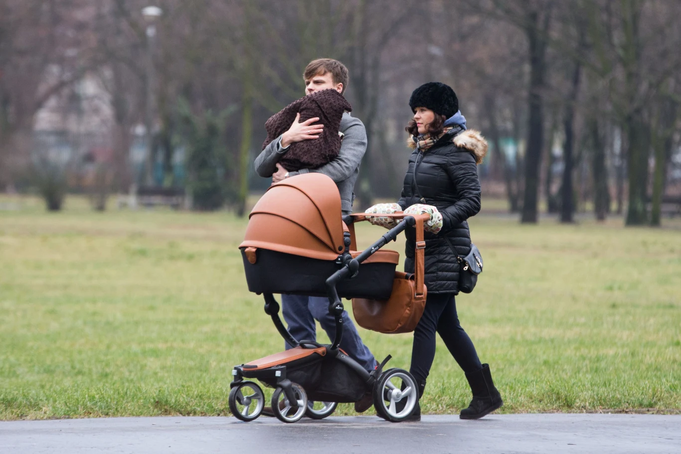 Kasia Cichopek, Marcin Hakiel z córką Kasia Cichopek, Marcin Hakiel z córką