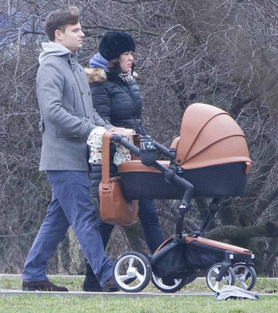 Kasia Cichopek, Marcin Hakiel z córką Kasia Cichopek, Marcin Hakiel z córką