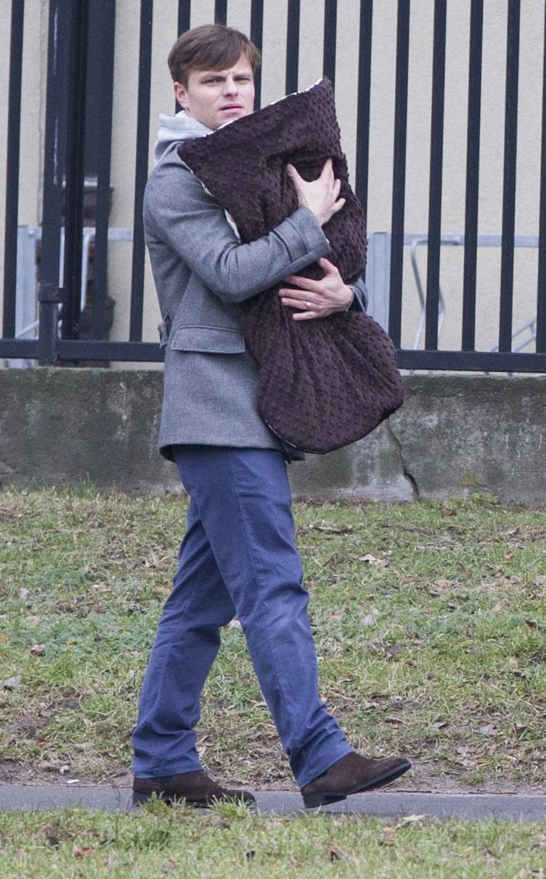 Kasia Cichopek, Marcin Hakiel z córką Kasia Cichopek, Marcin Hakiel z córką