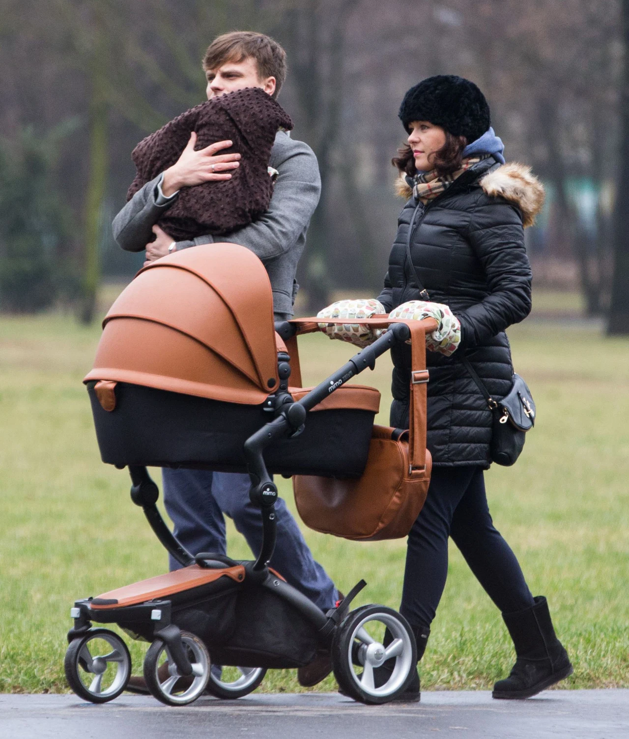 Kasia Cichopek, Marcin Hakiel z córką Kasia Cichopek, Marcin Hakiel z córką