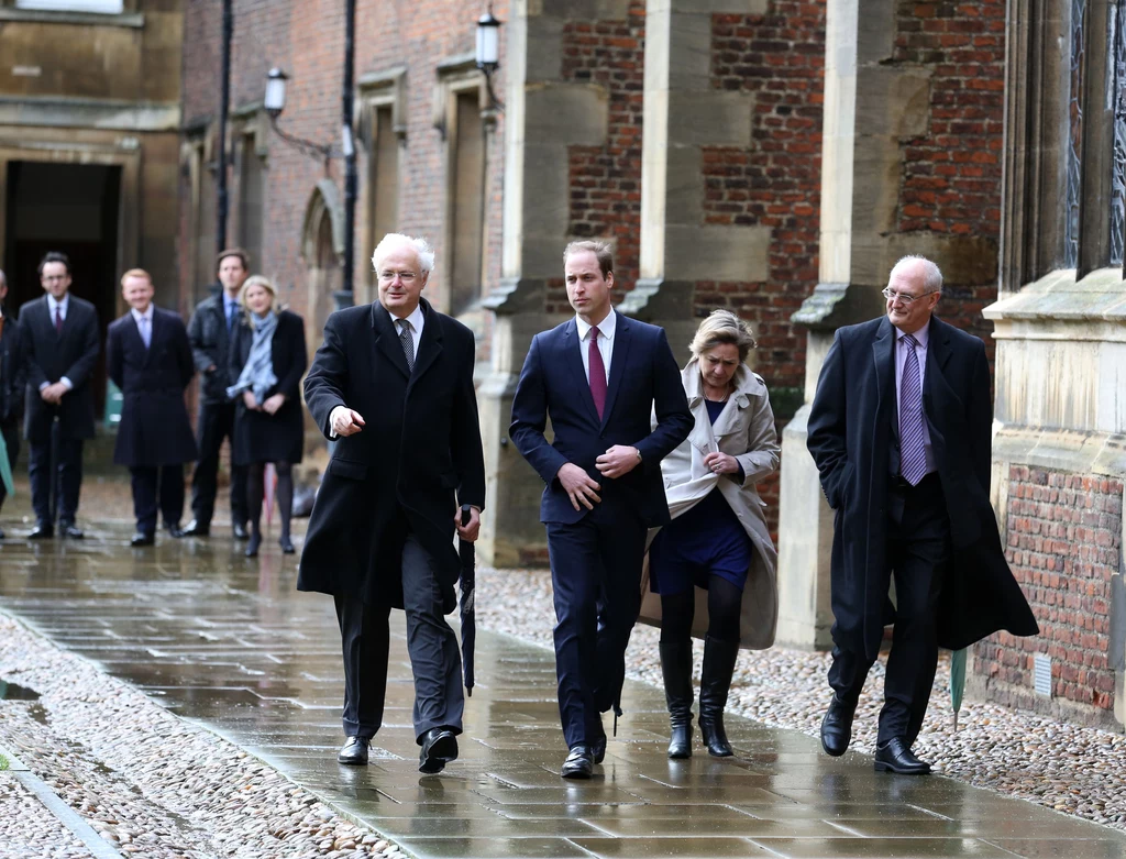 Książę William na Uniwersytcie Cambridge Książę William na Uniwersytcie Cambridge