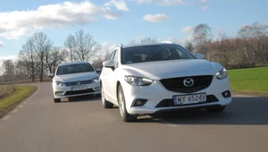 Porównanie: Mazda 6 Sport Kombi, Volkswagen Passat Variant