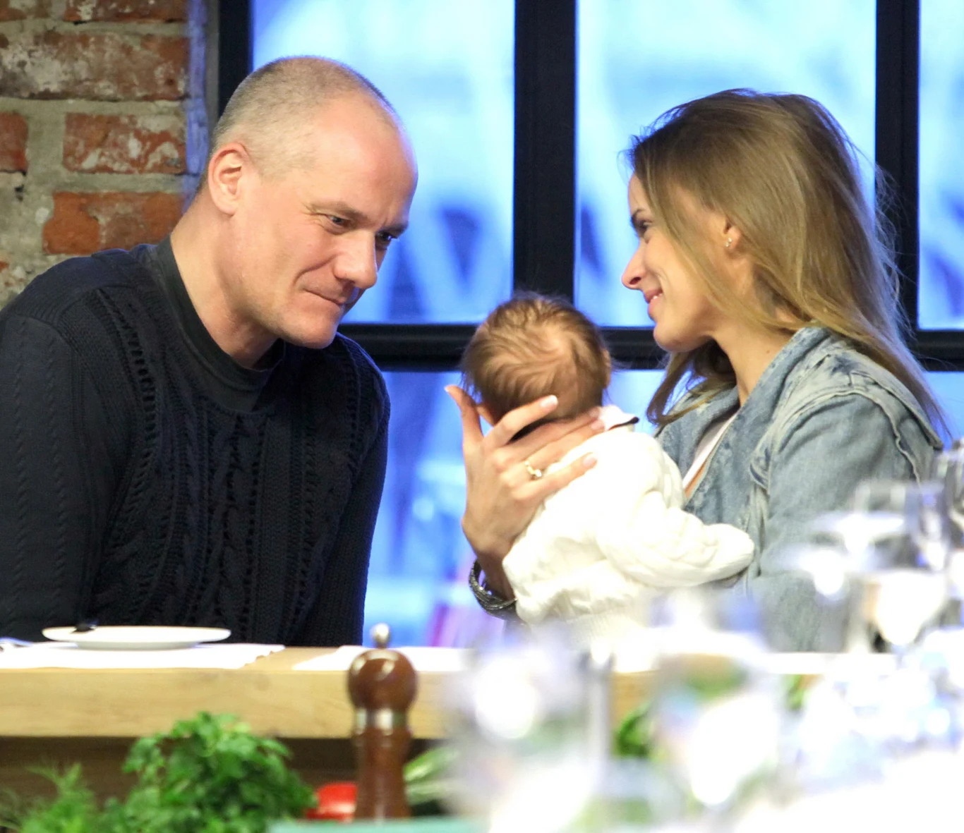 Piotr Zelt, Monika Ordowska i mała Amelka Piotr Zelt, Monika Ordowska i mała Amelka